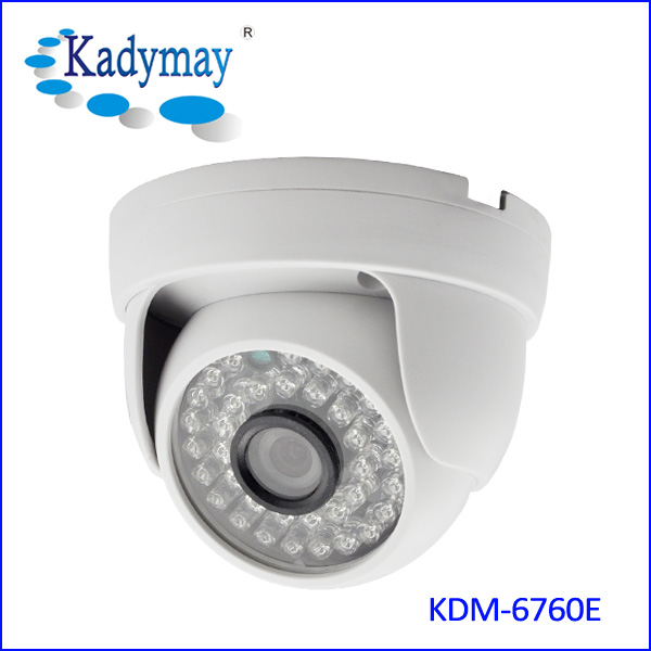 1.0Megapixels 720P IR dome IP Camera (KDM-6760E)