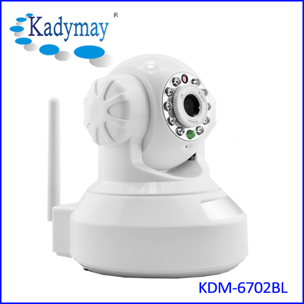 1.0Megapixels 720P Wifi Pan tilt  IP Camera KDM-6702BL